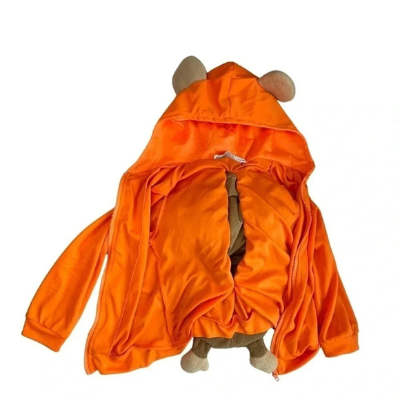 Jacket Pack it Pets Kids Hooded Monkey Jacket - Size  (4/5) - Monkey plush - Picture 5 of 8